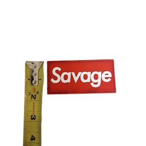 Sale blemish color bleed Savage hook and loop morale patch