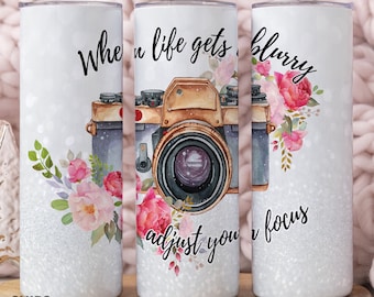 Photographer Tumbler, Photographer Gifts For Women, Photographer Tumbler Cup, Photographer Gifts, Photographer Cup With Straw