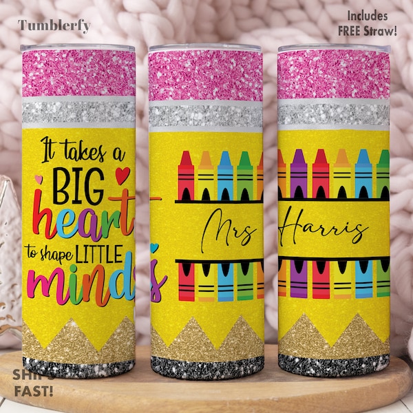 Teacher Personalized Tumbler, Teacher Tumbler Gift, Teacher Appreciation Gifts, Teacher Cup, Teacher Cup With Straw, Gifts For Teacher