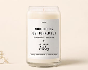 60th Birthday Candle, 60th Birthday Gifts For Women, Sixty Birthday Gift 1966 (TM-EHGLKX2ND)