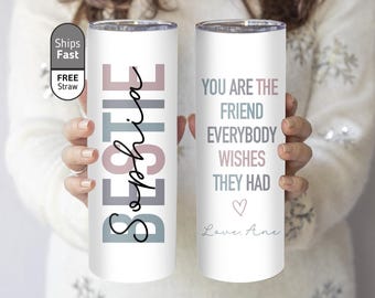 Best friend gift, best friend gifts for women, best friends gifts, bestie gift, best friend tumbler personalized, bestie cup