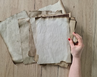 Handantikes Papier Set für Old Fashioned Briefe
