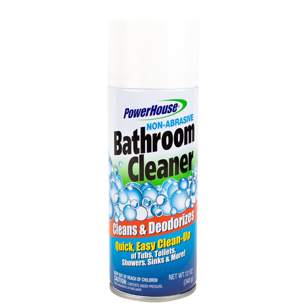Powerhouse Bathroom Cleaner Safe Can Etsy