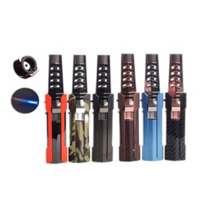 Scorch Torch Standing Pencil w/hold Single Flame Torch Lighter Assorted Design