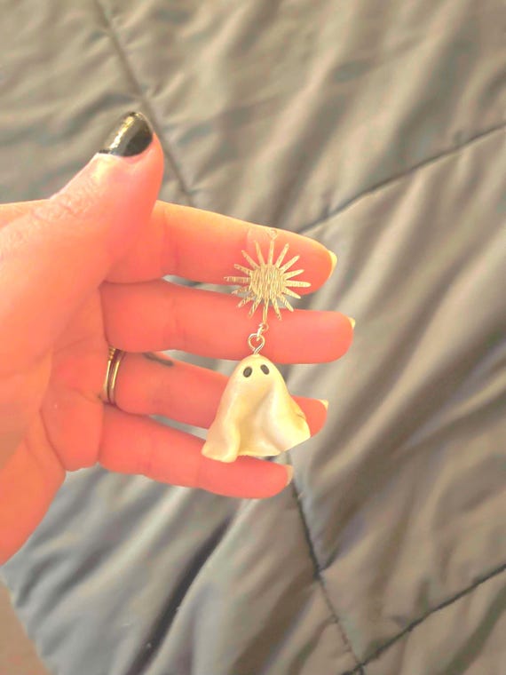 Boucles D'oreilles Fantômes - Famille Booh - , Site De Vente En Ligne De Bijoux Fantaisie