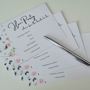 Hen Party Rat für die Braut zu sein Karte - Ehe - Wunsch - immer