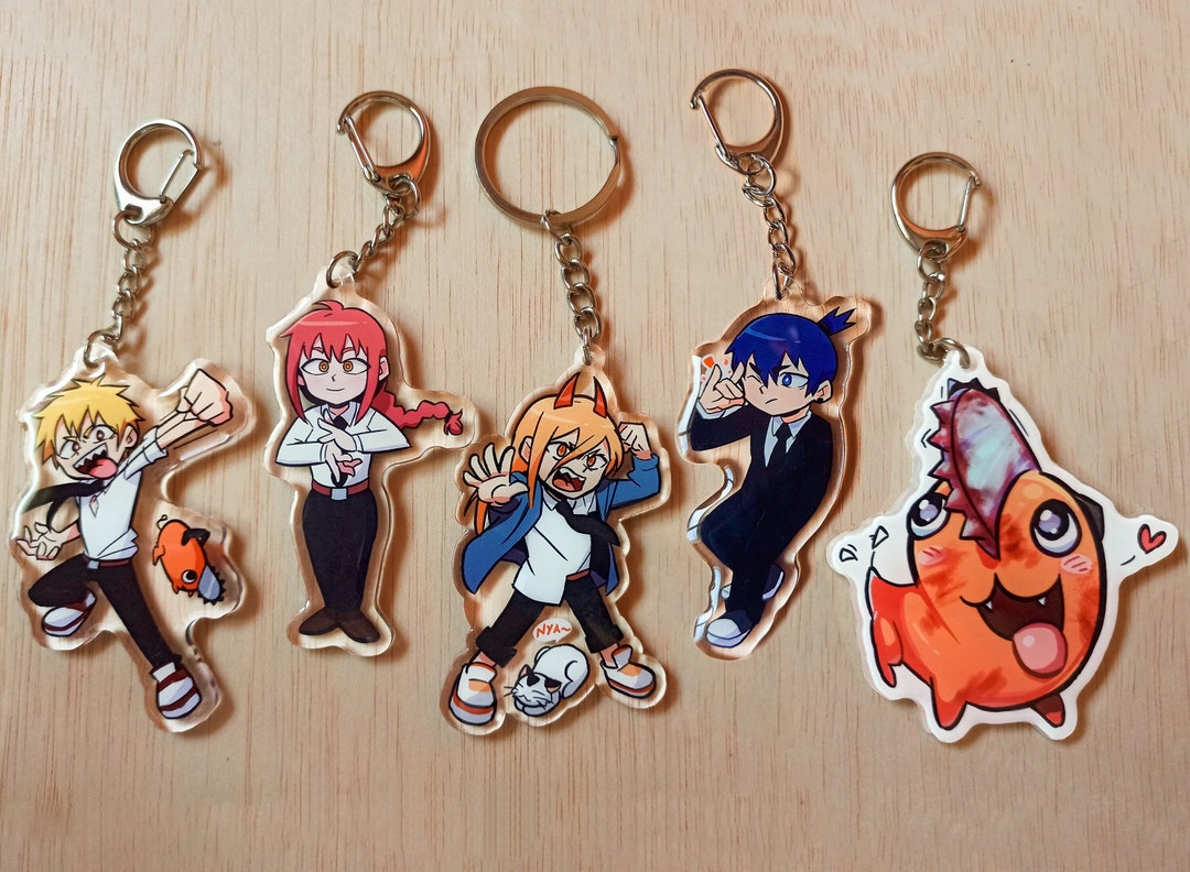 Keychain Chainsaw Man Etsy