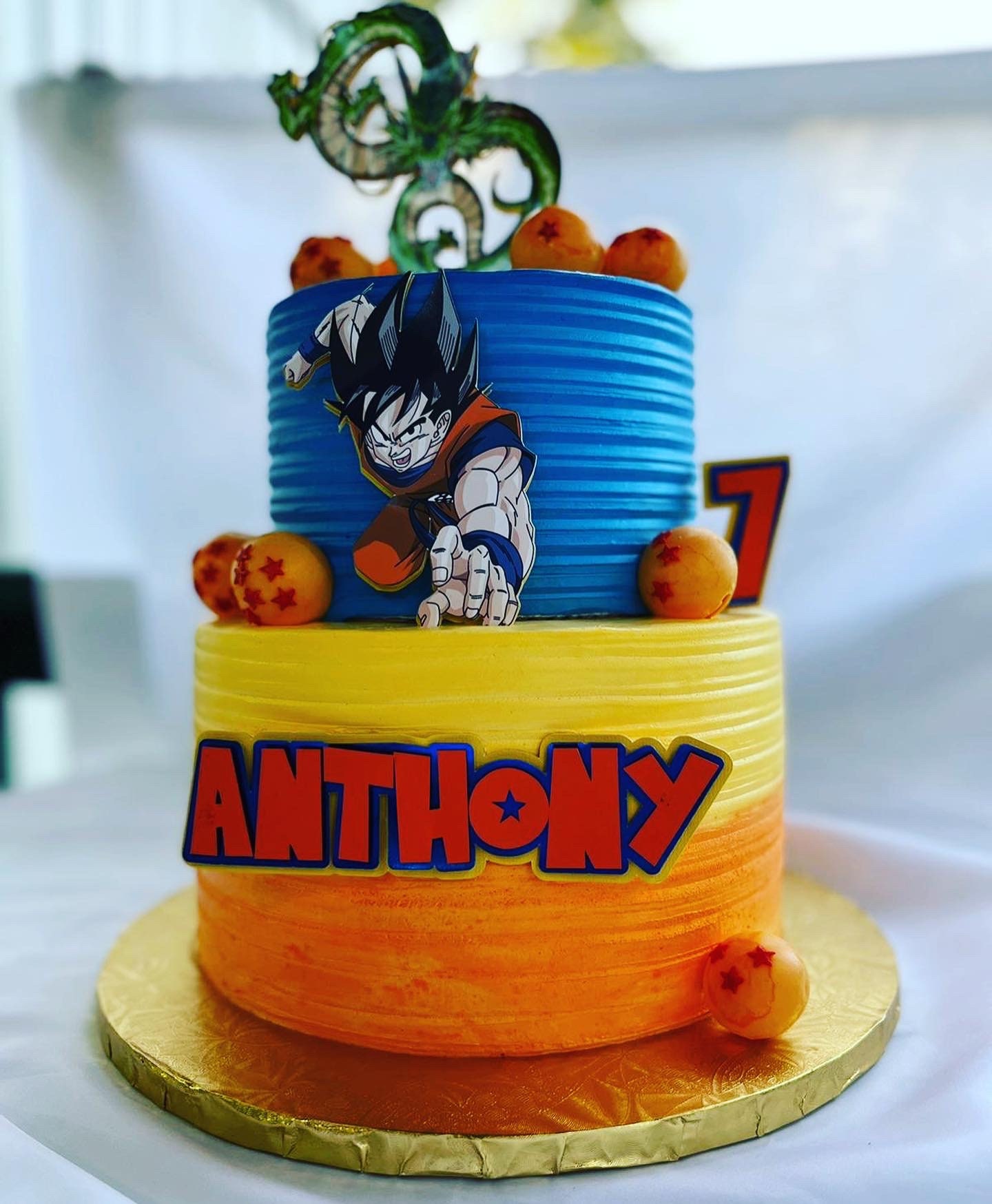 Vegeta Louis Vuitton Supreme Nike Dragon Ball Edible Cake Toppers – Cakecery