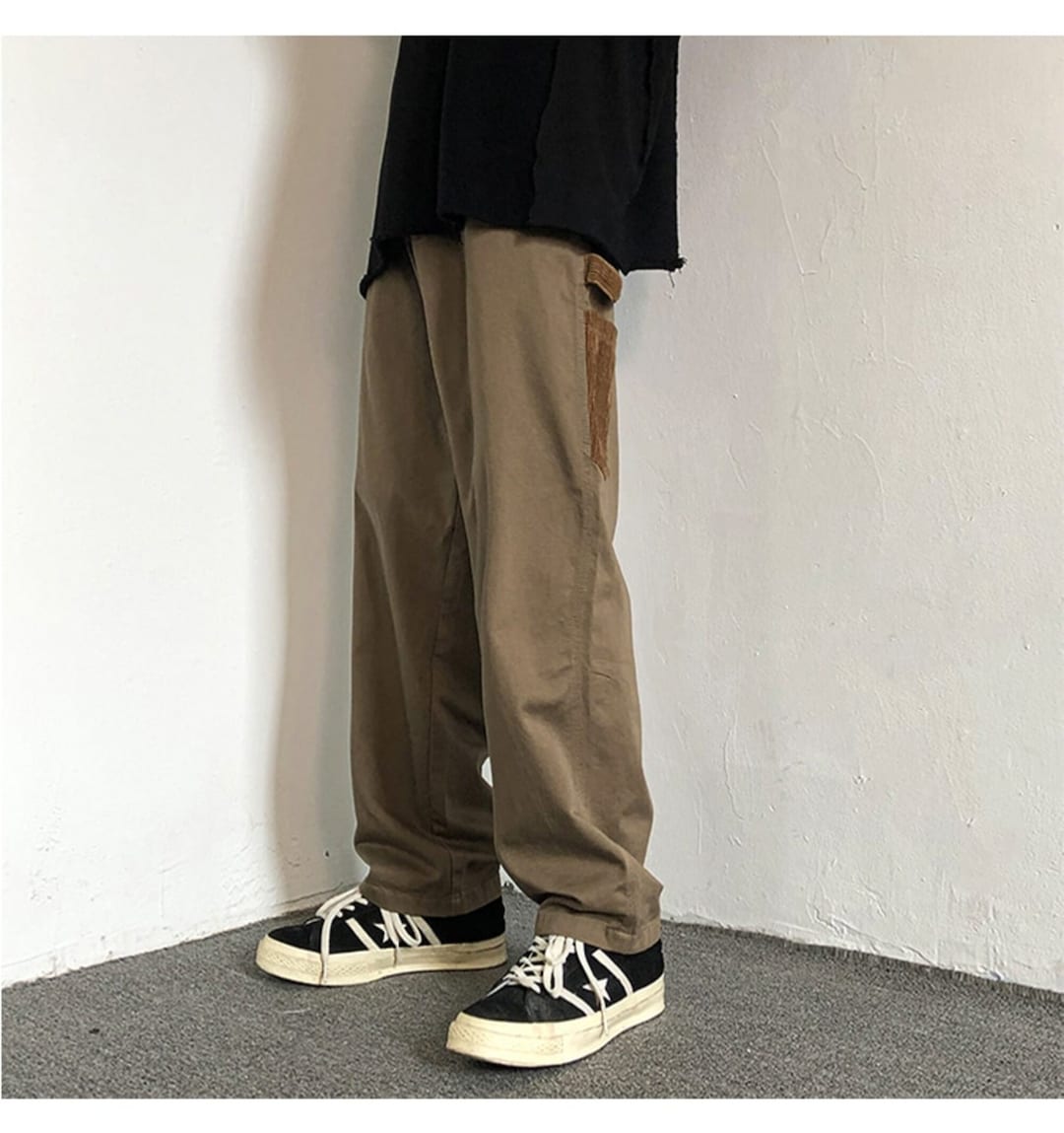 New Men's Cargo Pants Fashion Leisure Sports Wide Leg - Etsy