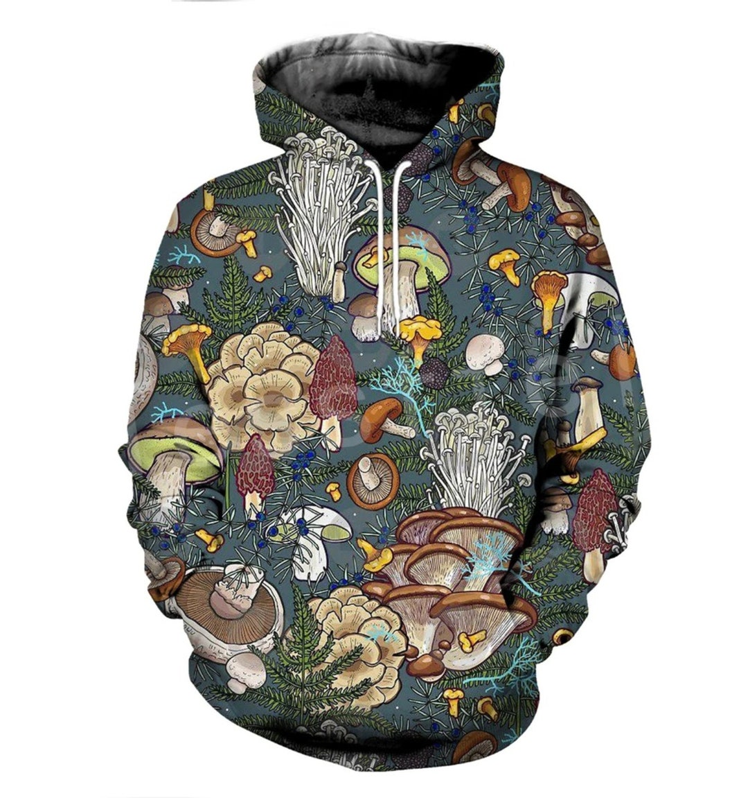 Plants Mushroom Fungus Camo Funny New Fashion Tracksuit - Etsy