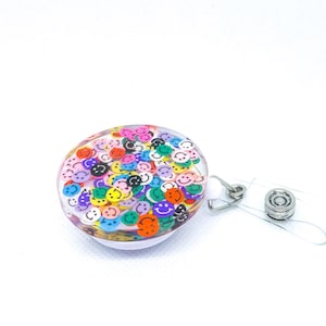 Smiley face badge reel!!!