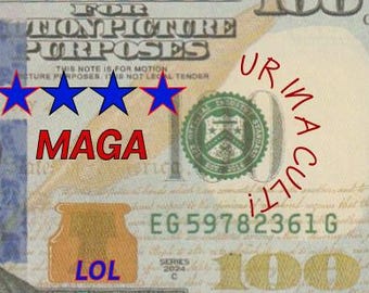 Troll MAGA de Cash Drop "Sin reyes"