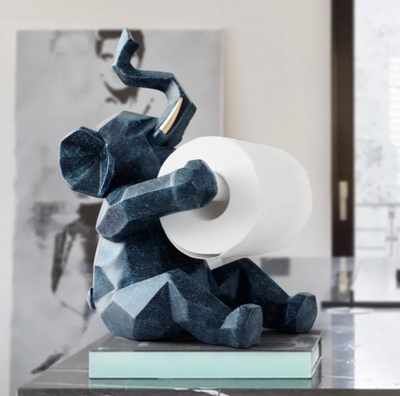 Elephant Toilet Roll Holder Etsy UK