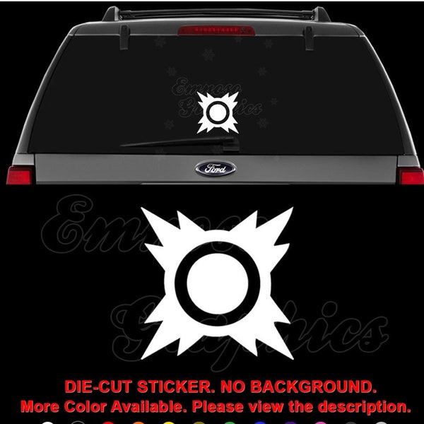 Sith Lord Dark Force Decal Sticker For Car, Truck, Motorcycle, Windows, Bumper, Laptop, Helmet, Home Office Decor