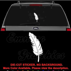 Native Indian Feather Bird Decal Sticker For Car, Truck, Motorcycle, Windows, Bumper, Laptop, Helmet, Wall, Home Office Decor