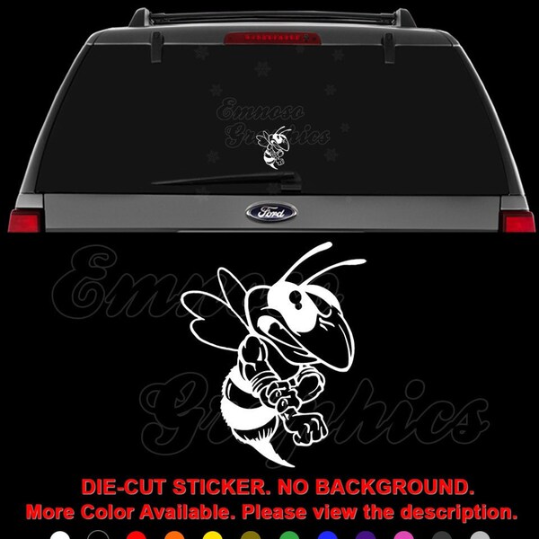 thumbnail image 2 of Large Angry Bee / Hornet Sticker Decal For RV, Motorhome, Truck, 4x4 - Various Colors 2 of 5