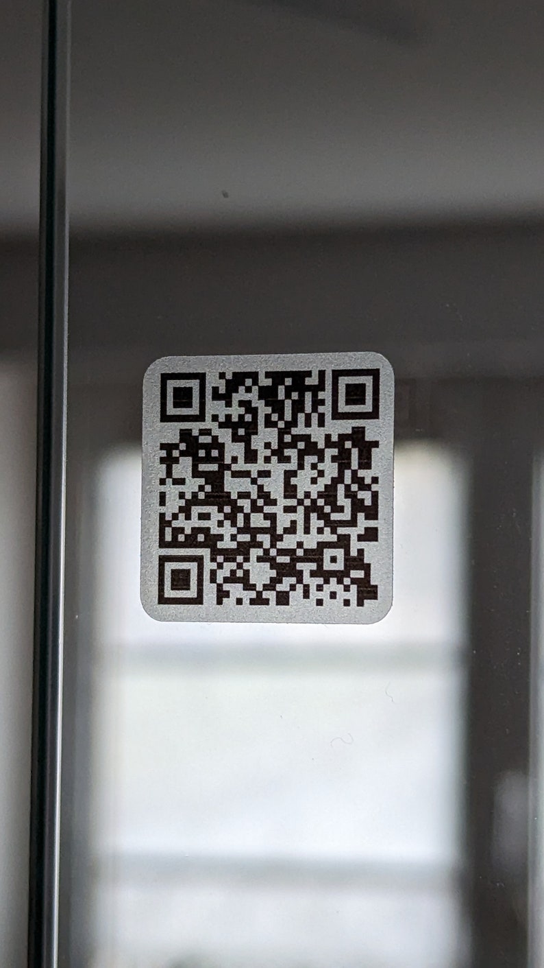 Rick Roll QR Code Vinyl Sticker, Rickroll, Rick Astley Never Gonna Give