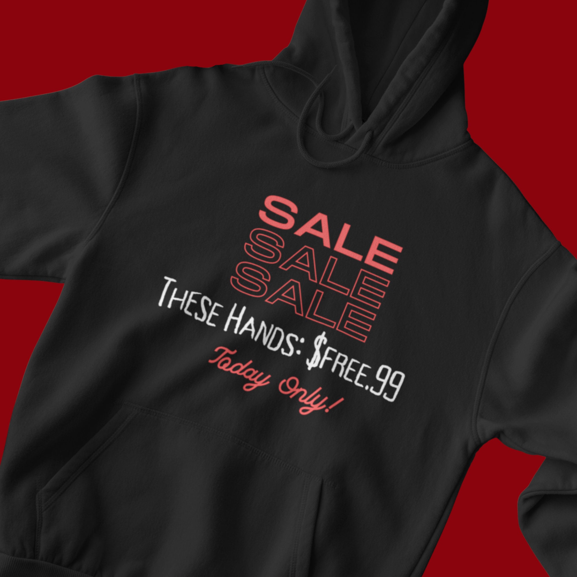 Dark Humor Hoody sale These Hands Hoodie Funny Etsy