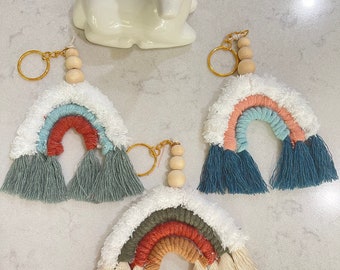 Macrame keychain