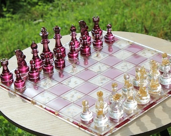 Custom Resin Chess Sets (11 x 11)