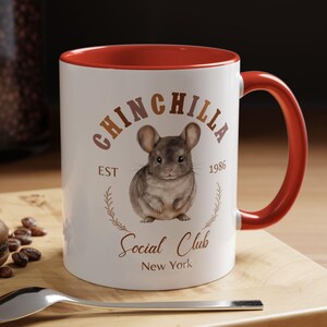 Personalized Chinchilla Mug Chinchilla Coffee Cup Chinchilla Lover Chinchilla Coffee Mug Chinchilla Themed Gifts Chinchilla Gift Chinchillas