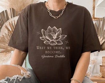 buddha tshirt buddha shirt yoga tshirt buddha clothing lotus shirt motivational shirt good vibes shirt buddha quotes flower shirt floral tee