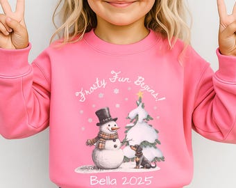 KIDS aangepaste teckel kersttrui teckel trui Daschund geschenken jeugd Daschund ronde hals Weiner hond cadeaus voor kinderen Doxie cadeau