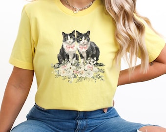 Tuxedo Cats Shirt Tuxedo Cat Gifts Black and White Cat Gifts Tuxedo Cat Tshirt Tuxedo Cat Shirt Tuxedo Mom Tuxedo Mama Tuxedo Cat T Shirt
