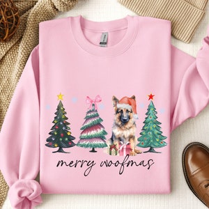 German Shepherd Christmas Sweatshirt German Shepherd Sweatshirt German Shepherd Sweater German Shepherd Gift Christmas German Shepherd Shirt