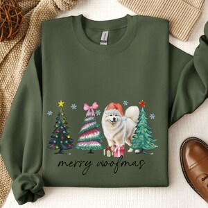 サモエド クリスマス スウェットシャツ サモエド スウェットシャツ サモエド セーター サモエド ギフト クリスマス サモエド シャツ サモエド ママ ギフト サモエド 犬 ギフト