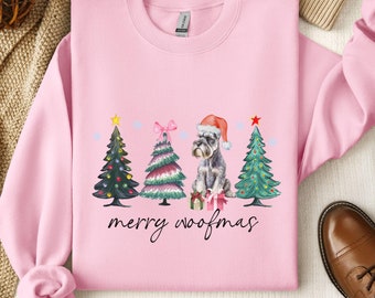 Schnauzer Christmas sweatshirt Schnauzer sweatshirt Schnauzer Sweater Schnauzer mom Schnauzer gifts Schnauzer Gift Schnauzer Owner Gift