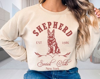 Personalized German Shepherd Sweatshirt German Shepherd Sweater German shepherd Gift German Shepherd mom Shepherd Mama Shepherd Lover Gifts