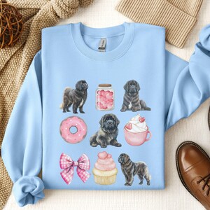 Newfoundland Sweatshirt Newfoundland Valentine&#39;s day Gifts Newfoundland Mom Newfoundland Sweater Newfoundland Lover Newfoundland Gifts
