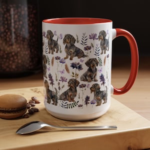 Wire Haired Dachshund Dog Mug Wire Haired Dachshund Gifts Dachshund Coffee Cup Dachshund Lover Gift Dachshund Coffee Mug Dachshund Owner
