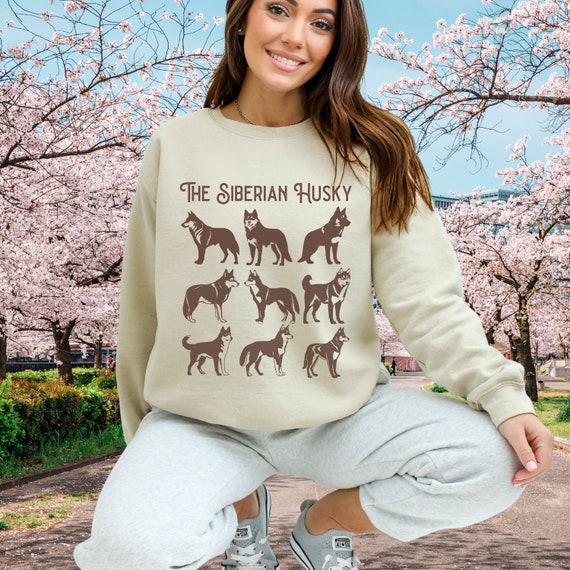 Husky Sweatshirt Siberian Husky Sweater Husky Gifts Husky Clothes Husky Crewneck Siberian Husky Shirt Husky Mama Gift Husky Lover Gift Etsy Canada