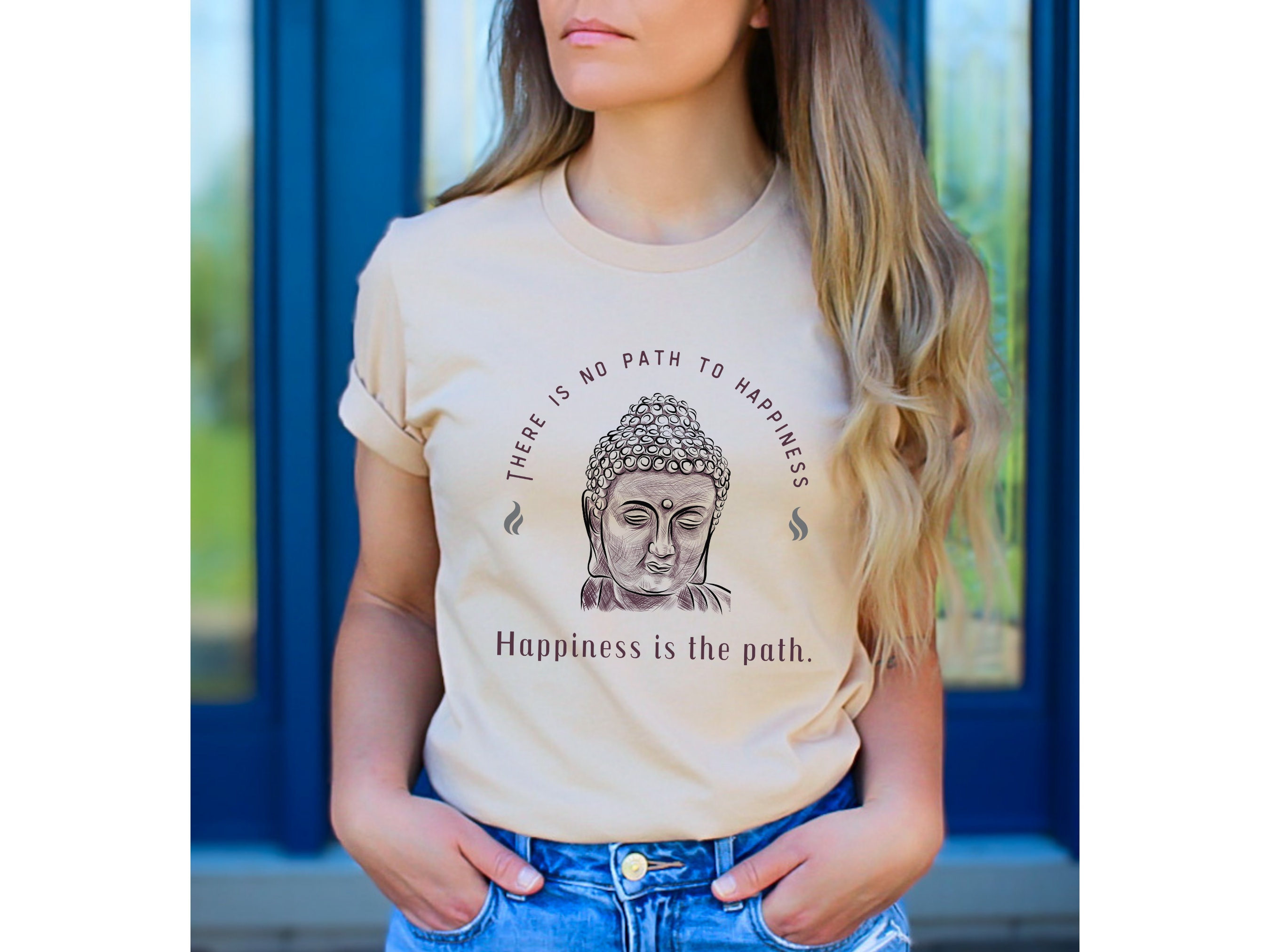 Buddha Shirt Buddha Tshirt Zen Shirt Buddhism Shirt Mental Health Shirt