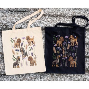 Cocker Spaniel Tote Cocker Spaniel Bag Cocker Spaniel Carry Bag Cocker Spaniel Lover Cocker Spaniel Gifts Cocker Spaniel Mom Cocker Print