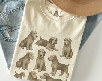 Comfort Colors Irish Wolfhound Vintage Style Retro Shirt, Wolfhound Mom , Irish Wolfhound Gifts, 90s Wolfhound Tshirt, Wolfhound Dog Lover