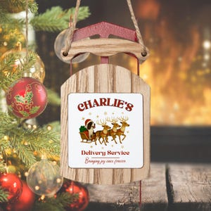 Personalized English Springer Spaniel Ornament Custom Dog Ornament Dog Christmas Ornament Gifts Custom Springer Ornaments Spaniel Mom