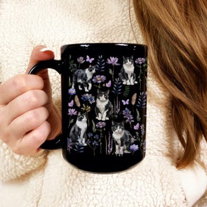 Tuxedo Cat Mug Black Mug 11oz 15oz Tuxedo Cat Mom Tuxedo Cat Dad Gift Tuxedo Cat Gifts Tuxedo Cat Cup Cat Mom Gifts Cat Lover Mugs