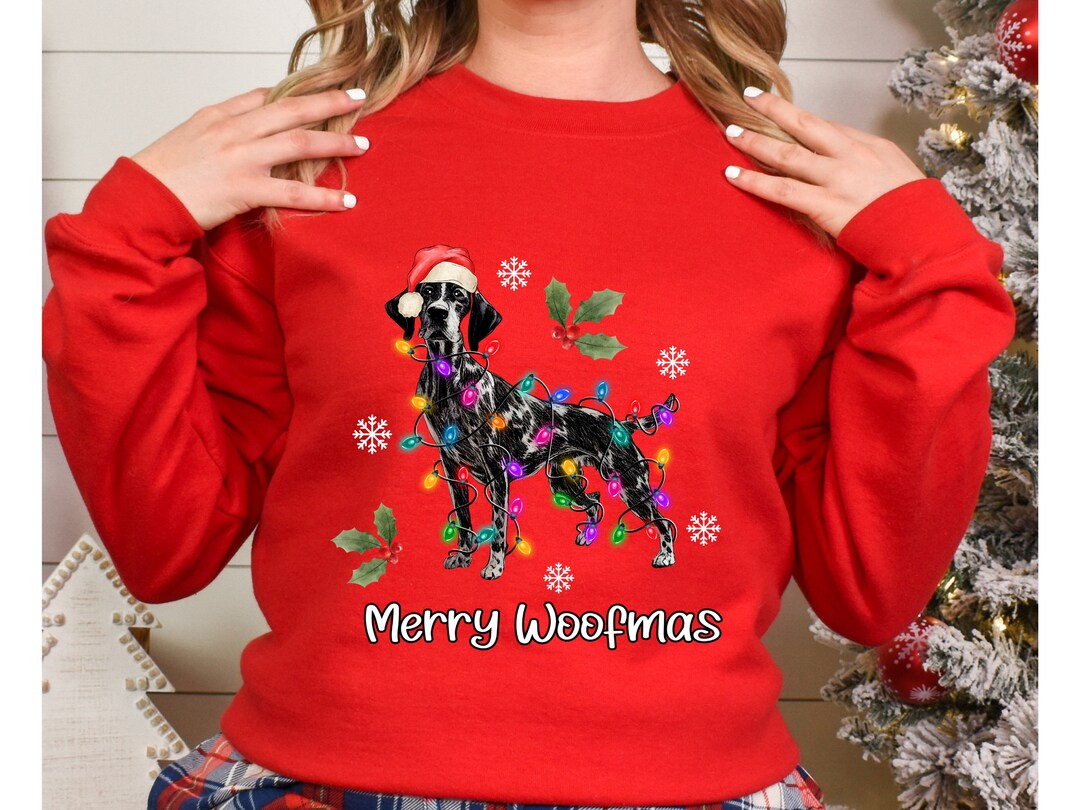 German Shorthaired Pointer Sweatshirt Gsp Mom Sweatshirt Shorthaired