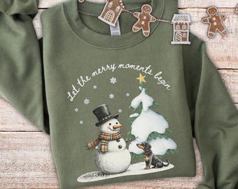 Kerst teckel Sweatshirt Daschund kersttrui Weiner hond geschenken teckel moeder hondenliefhebber cadeau teckel trui hond geschenken