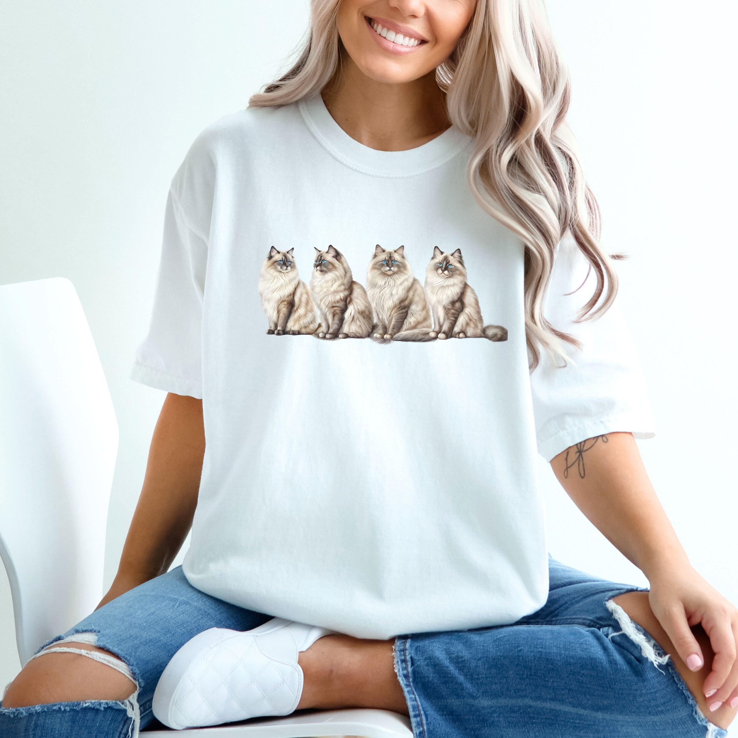Ragdoll Shirt Ragdoll Cat Tshirt Ragdoll T Shirt Ragdoll Gifts Ragdoll ...