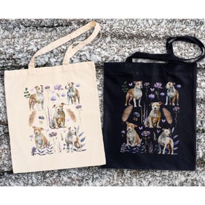 Pitbull Tote Bag Pitbull Bag Pitbull Shoulder Bag Pitbull Carry Bag Pitbull Lover Pitbull Gifts Pitbull Mom Gifts Pit bull Print Tote