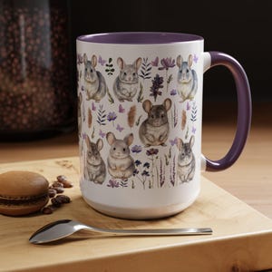 Chinchilla Mug Chinchilla Cup Kawaii Mug cottagecore Chinchilla mug Chinchilla Lover Gifts Chinchilla Gift Chinchilla Mugs Chinchillas Gift