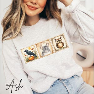 Vintage Halloween Chinchilla Sweatshirt Fall Clothing Chinchilla Halloween Sweater Pumpkin Sweatshirt Chinchilla Gifts Chinchilla Mom Gift