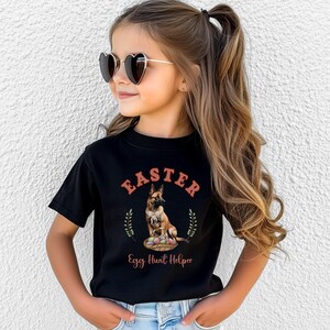 Belgian Malinois Shirt Kids Easter Shirt Girls Easter Shirt Belgian Malinois Tshirt Malinois Dog Lover Easter Gifts Youth Easter Shirt Gifts
