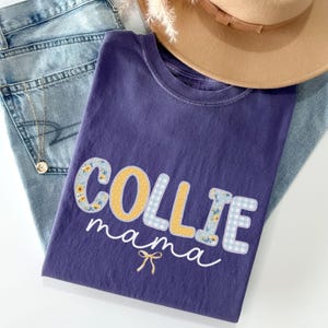 Comfort Colors Border Collie Shirt Border Collie Mom Border Collie Mama Border Collie Tshirt Border Collie Gifts Dog Mom Gifts