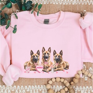 Belgian Malinois Sweatshirt Belgian Malinois Valentine day Gift Malinois Mom Malinois Sweater Malinois Gifts Malinois Lover Malinois Owner