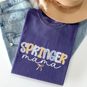 Comfort Colors Springer Spaniel Mom Springer Spaniel Mama Springer Spaniel Shirt Springer Spaniel Tshirt Springer Spaniel Gift Dog Mom Shirt